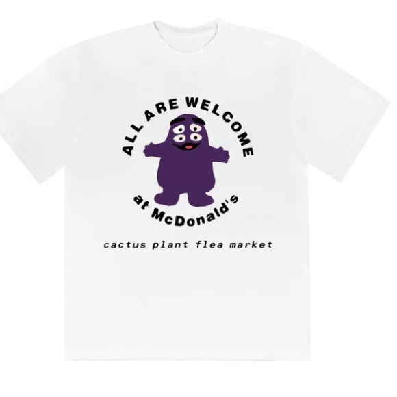 Cactus Plant Flea Market Grimace Tee size L